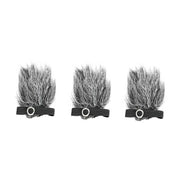 BOYA BY-B05 3 Pack of Dead Cat Windshields for Lavalier Mics