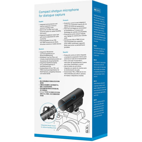 Sennheiser MKE 400 Camera-Mount Shotgun Microphone