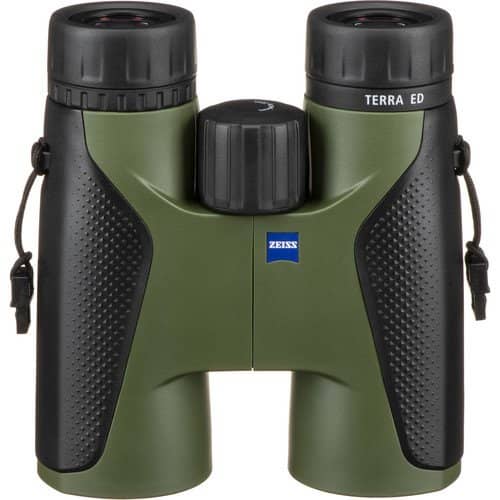 ZEISS Terra ED 10x42 Binoculars (Black/Green)