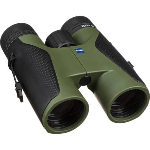 ZEISS Terra ED 10x42 Binoculars (Black/Green)