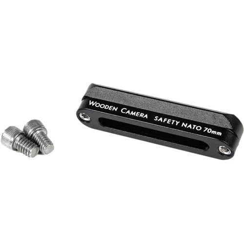 Wooden Camera Safety NATO Rail (70mm)