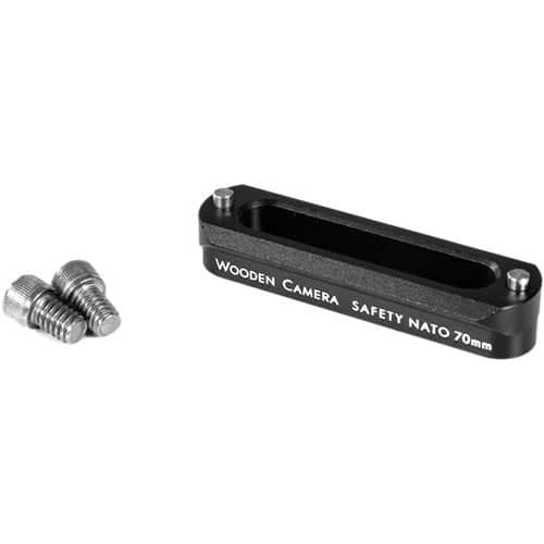 Wooden Camera Safety NATO Rail (70mm)