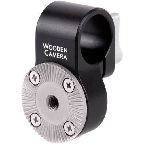 Wooden Camera 19mm Rod Clamp to ARRI Rosette