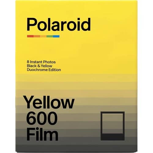 Polaroid Colour Film for 600 Camera - Limited Edition Yellow Duo Chrome Edition
