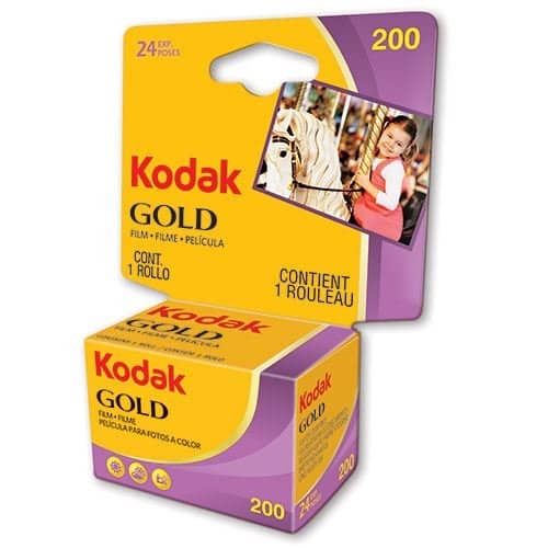 Kodak Gold 200 - Color Print Film 135 (35 mm) ISO 24 Exposures