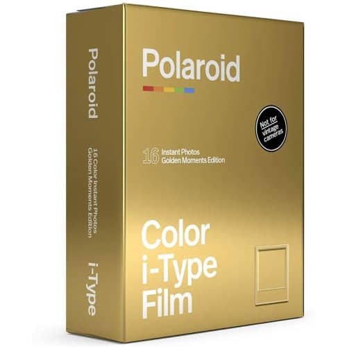 Polaroid Colour Film for i-Type - Limited Edition Golden Moment Double Pack
