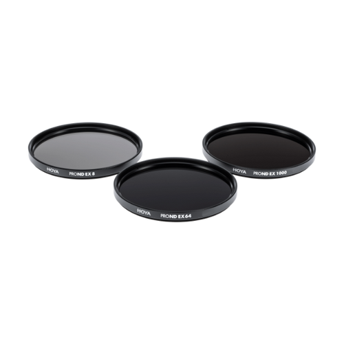 Hoya 62mm Pro ND EX 8 / 64 / 1000 Filter Kit