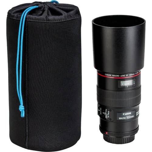 Tenba Tools Soft Lens Pouch 23 x 12cm - Black