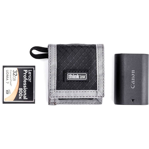 Think Tank Photo CF/SD and Battery Wallet (Gray)