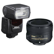 Nikon Speedlight Portrait Pack with SB-700 AF Speedlight and AF-S 50mm f/1.8G Lens