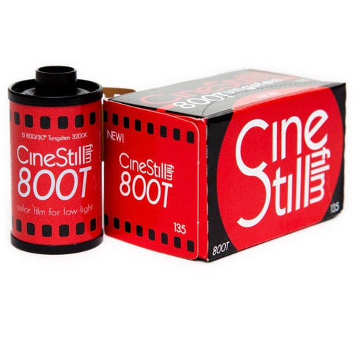 CineStill 800 Tungsten High Speed Colour Negative Film 35mm