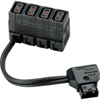 Anton Bauer PowerTap Multi male to 4 female receptacles