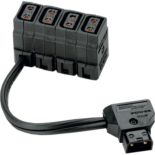 Anton Bauer PowerTap Multi male to 4 female receptacles