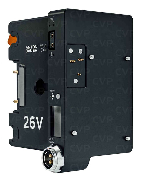 Anton Bauer Plate Shark Fin 26VGld Mt Plus attach 2x26V batteries to ARRI Alexa LF & 65 & SXT cameras