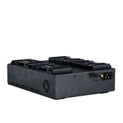 Anton Bauer Charger LP4 Quad Gold Mount low profile priority-based simultaneous four position