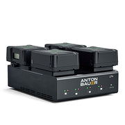 Anton Bauer Charger LP4 Quad V-Mount low profile priority-based simultaneous four position