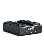 Anton Bauer Charger LP4 Quad V-Mount low profile priority-based simultaneous four position