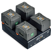 Anton Bauer Charg LP4 Quad Gold Mount Plus Dual Voltage 26V & 14V multi-chemistry quad charger