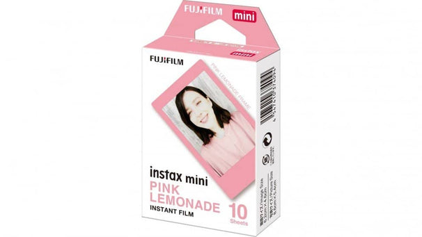 Fujifilm Instax Mini 10 Sheets Instant Film - Pink Lemonade