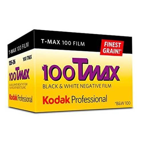 Kodak Professional T-Max 100 Black and White 35mm 36 Exposures Negative Film