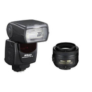 Nikon DX Portrait Kit with AF-S DX 35MM F/1.8G & SB-700 Flash