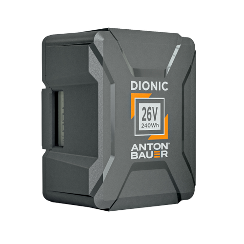 Anton Bauer Batt Dionic 26V 240 Gold Mount Plus Li-ion 25.2 volts 250Wh