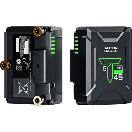 Anton Bauer Batt Titon Micro 45 Gold Mount Lithium-ion battery 14.4V 47Wh
