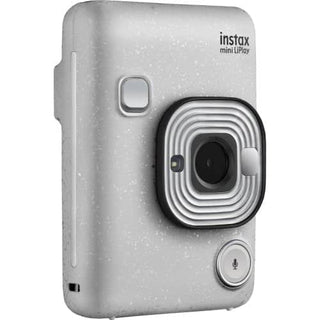 Fujifilm Instax Mini LiPlay Hybrid Instant Camera (Misty White)