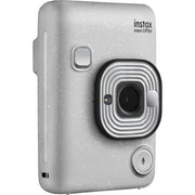 Fujifilm Instax Mini LiPlay Hybrid Instant Camera (Stone White)