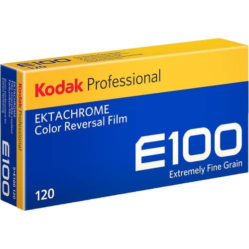 Kodak  Ektachrome E100 Color Reversal Film (120 Roll Film, 5-Pack)