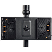 Litepanels Bracket Gemini Gold Mount Dual Powers Gemini 2x1 or 1x1 with 2 Gold Mount 14.4V Batteries
