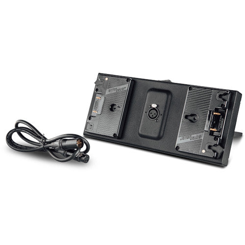 Litepanels Bracket Gemini Gold Mount Dual Powers Gemini 2x1 or 1x1 with 2 Gold Mount 14.4V Batteries