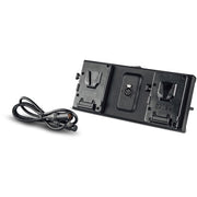 Litepanels Bracket Gemini V Mount Dual Powers Gemini 2x1 or 1x1 with 2 V Mount 14.4V Batteries
