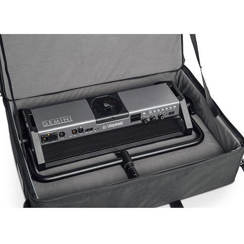 Litepanels Case Soft for Gemini 2x1 with yoke attached soft side with zipper
