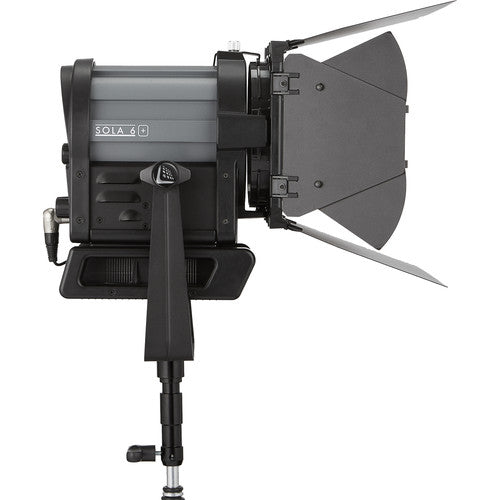 Litepanels Sola 6+ Daylight Fresnel 4-Way Barndoor, Manual Yoke Litepanels