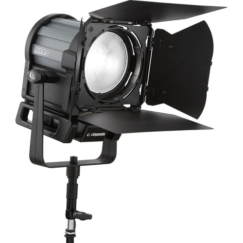 Litepanels Sola 6+ Daylight Fresnel 4-Way Barndoor, Manual Yoke Litepanels