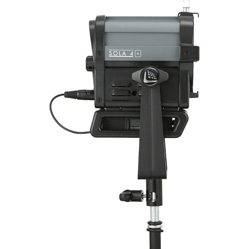 Litepanels Sola 4+ Daylight Fresnel 4-Way Barndoor, Manual Yoke Litepanels