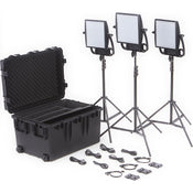 Litepanels Astra 6X Bi-Colour Traveler Trio V-Mount Kit Litepanels