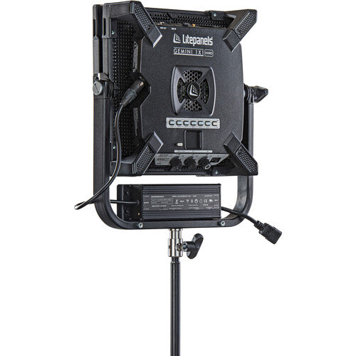 Litepanels Gemini 1x1 Hard RGBWW Panel Standard Yoke Litepanels