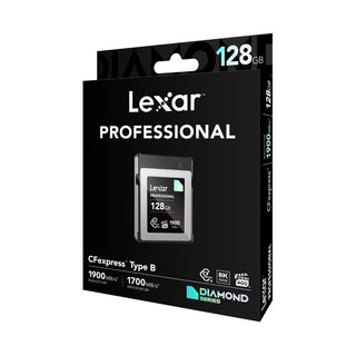 Lexar Professional Diamond 128GB CFexpress Type B 1900MB/s Memory Card