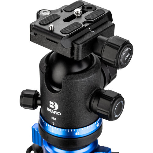 Benro Aero 2 PRO Aluminum Travel Video Tripod with Flip Locks