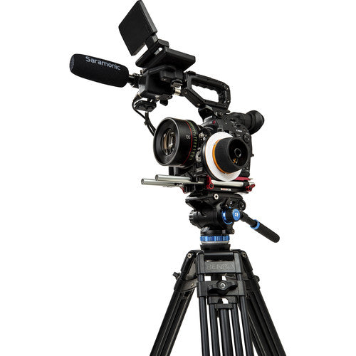 Benro A2573F Aluminum Single Tube Tripod with S6Pro Fluid Video Head