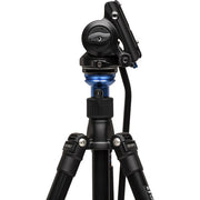 Benro A2883F Reverse-Folding Aluminum Travel Tripod with S4Pro Fluid Video Head
