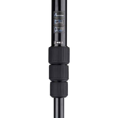 Benro A3883 Reverse-Folding Aluminum Travel Tripod with S6Pro Fluid Video Head