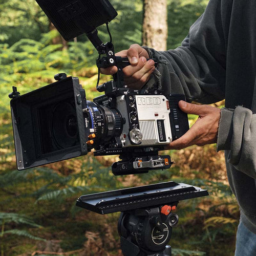Bright Tangerine LeftField 3 QR Baseplate (DJI Ronin 2) for RED V-RAPTOR
