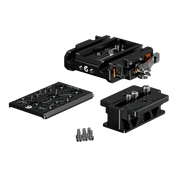Bright Tangerine LeftField 3 QR Baseplate (Standard) for RED V-RAPTOR