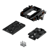 Bright Tangerine LeftField 3 15mm LWS Baseplate for Sony VENICE 1 & 2 (Standard)