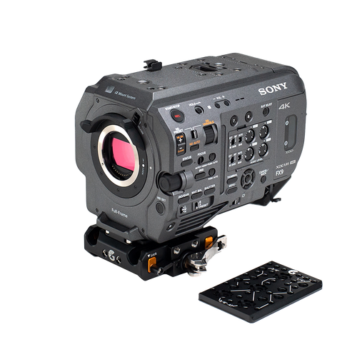 Bright Tangerine LeftField 3 Sony FS7/FX9 QR Baseplate
