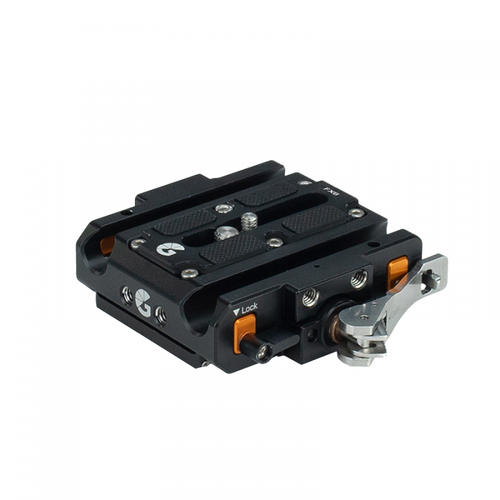 Bright Tangerine LeftField 3 Sony FS7/FX9 QR Baseplate