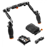 Bright Tangerine LeftField 3 KASBAH System - Shoulder Pad + 15mm LWS/19mm Handle Kit